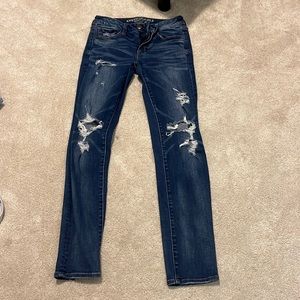 American Eagle super stretch jeans